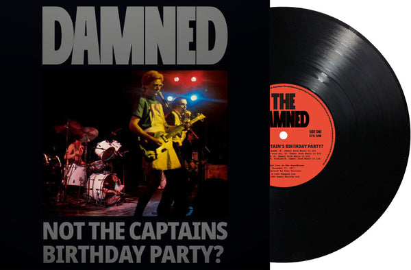the album cover for Damned - Not The Captain's Birthday Party (Blk) (Fra)