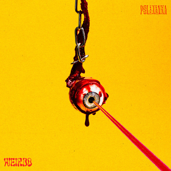 the album cover for Pollyanna - Weirdo [Colored Vinyl] (Red) (Wht) (Spla)