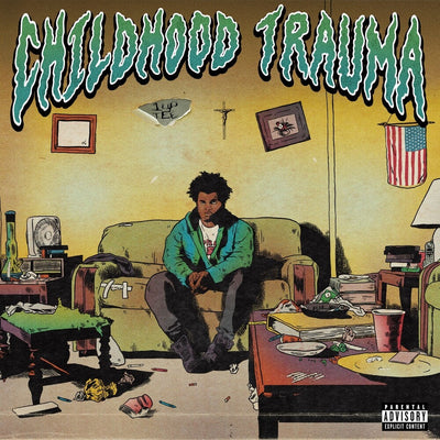 the album cover for 1up Tee - Childhood Trauma