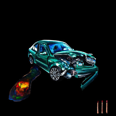 the album cover for CRIMEAPPLE - Jaguar On Palisade 3 [Limited Edition]