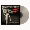 the album cover for Agnostic Front - Echoes Of Eternity [Indie Exclusive Silver Streak LP]