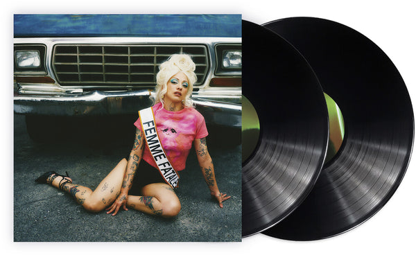 the album cover for Mon Laferte - Femme Fatale