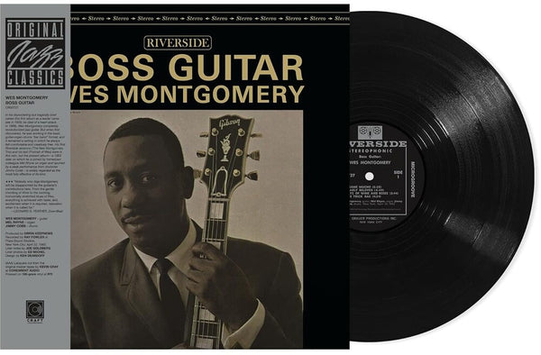 the album cover for Wes Montgomery - Boss Guitar (Original Jazz Classics Series)  -  [180g LP]