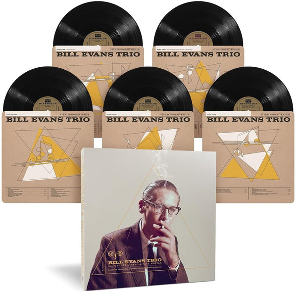 the album cover for Bill Evans Trio - Haunted Heart: The Legendary Riverside Studio Recordings - (Remastered 2025) [5LP]