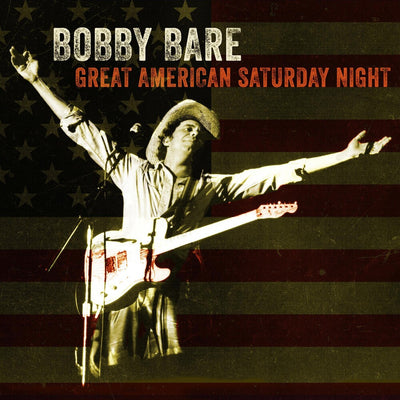 the album cover for Bobby Bare - Great American Saturday Night (Numb)