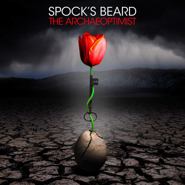 the album cover for Spock's Beard - The Archaeoptimist
