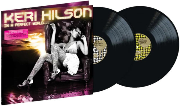 the album cover for Keri Hilson - In A Perfect World...