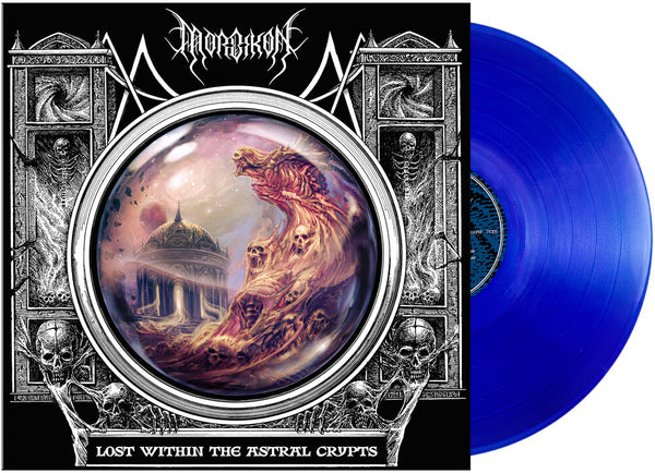 the album cover for Morbikon - Lost Within The Astral Crypts