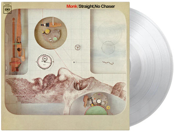 the album cover for Thelonious Monk - Straight No Chaser [Clear Vinyl] [Limited Edition] [180 Gram] (Hol)