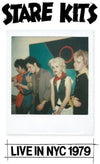the album cover for Stare Kits - Live In Nyc 1979