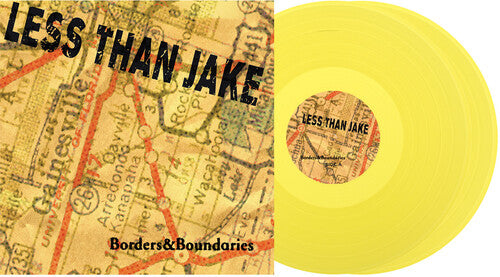 Less Than Jake - Borders & Boundaries - 25th Anniversary [Yellow]