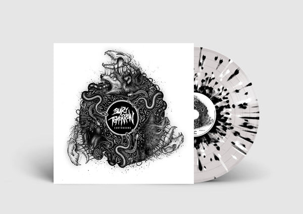 the album cover for Bury Tomorrow - Earthbound [Clear Splatter Vinyl] (Reissue)