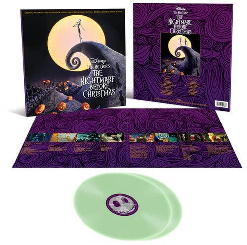 Nightmare Before Christmas - Official Soundtrack (Limited Edition Green Colored 2x Vinyl) - Pale Blue Dot Records