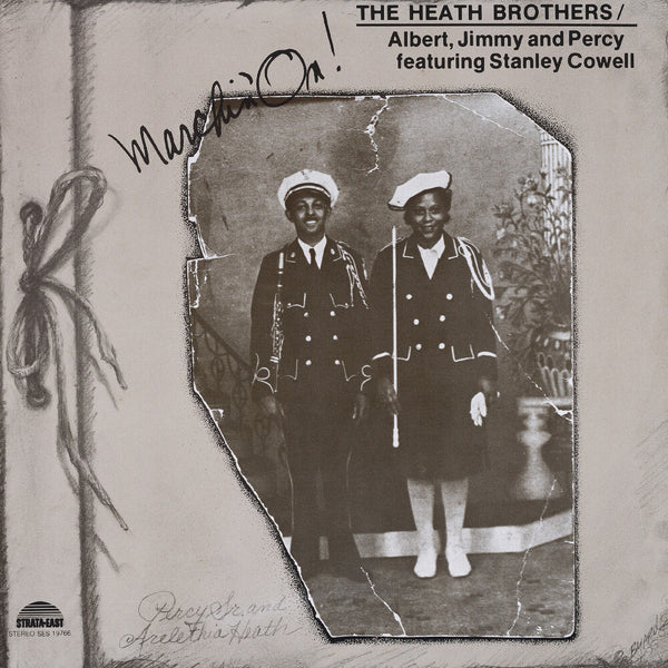 the album cover for Heath Bros / Stanley Cowell - Marchin On [Deluxe 180 Gram]