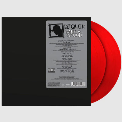 the album cover for Dj Quik - Safe & Sound [180 Gram Red Vinyl]