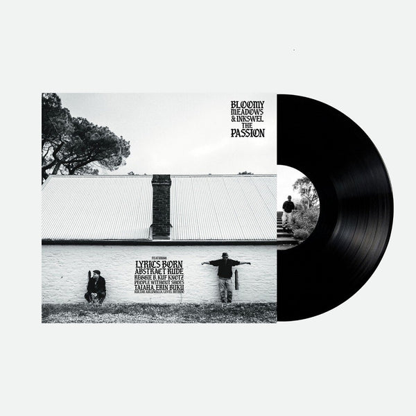 the album cover for Bloomy Meadows & Inkswel - Passion