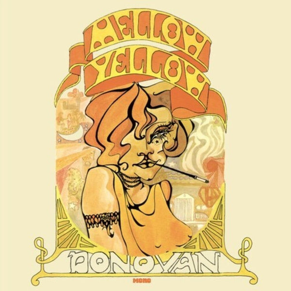 the album cover for Donovan - Mellow Yellow