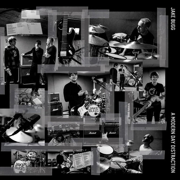 the album cover for Bugg, Jake - A Modern Day Distraction -Deluxe White Vinyl