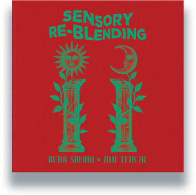the album cover for Aura Safari - Sensory Re-Blending