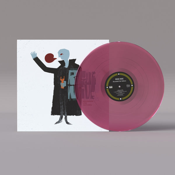 the album cover for Rogue Wave - Descended Like Vultures
