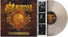 the album cover for Saxon - Into The Labyrinth - Limited 180-Gram Crystal Clear & Black Marble Colored Vinyl