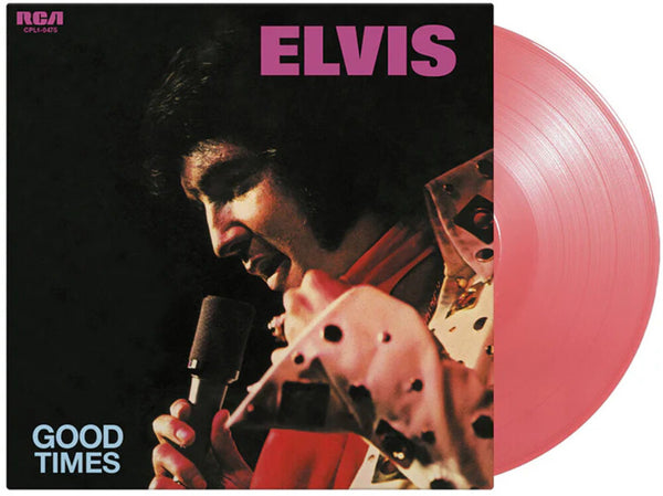 the album cover for Elvis Presley - Good Times [180g Pink]