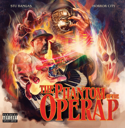 the album cover for Stu Bangas/ Horror City - Phantom Of The Operap