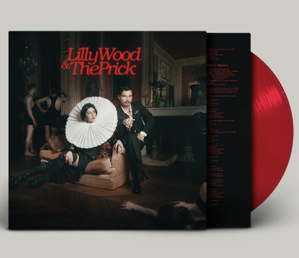 the album cover for Lilly Wodd  & The Prick - Christina - Red Vinyl [Colored Vinyl] (Red) (Fra)