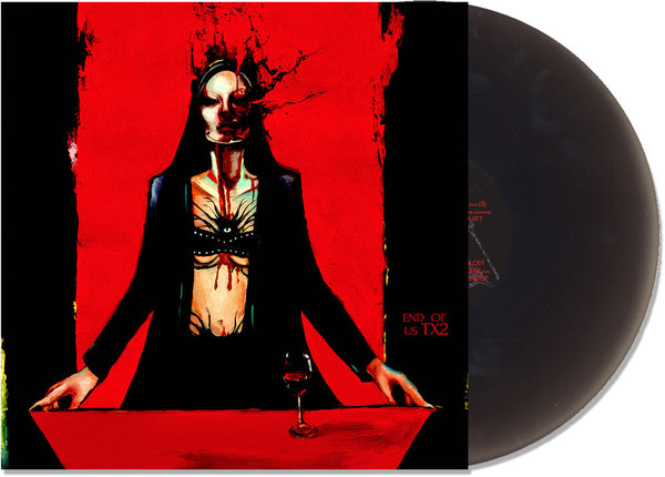 the album cover for TX2 - End of Us [Black Ice Colored Vinyl]