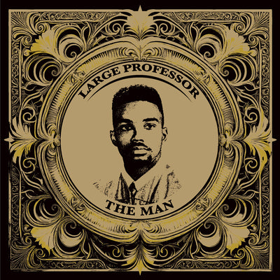 the album cover for Large Professor - The Man