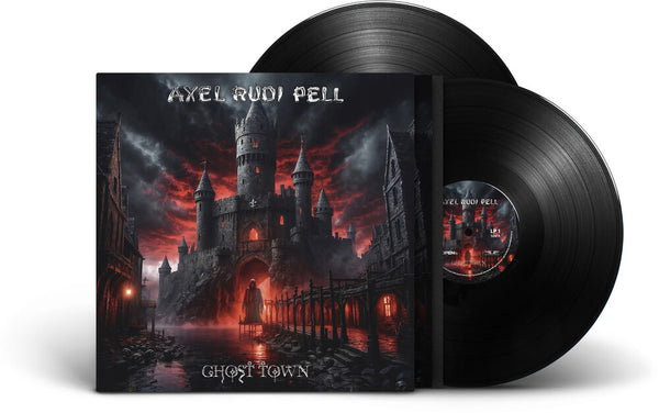 the album cover for Axel Pell  Rudi - Ghost Town