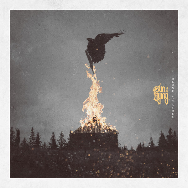 the album cover for Sun of the Dying - Throne Of Ashes
