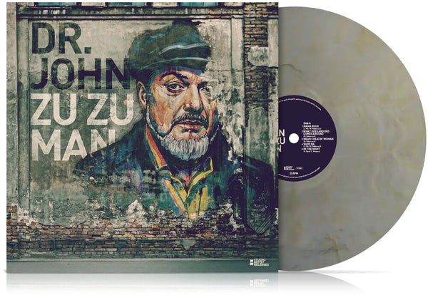 the album cover for Dr John - Zu Zu Man [Marbled Transparent]