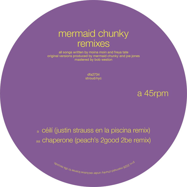 the album cover for Mermaid Chunky - Remixes