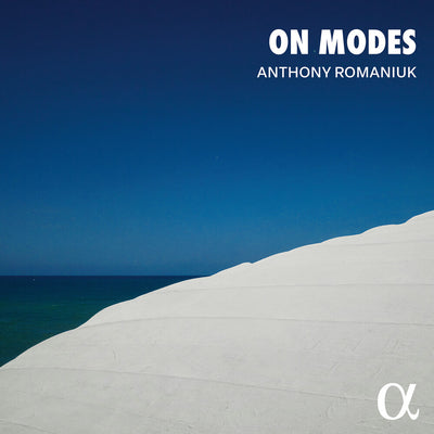 the album cover for Anthony Romaniuk - On Modes