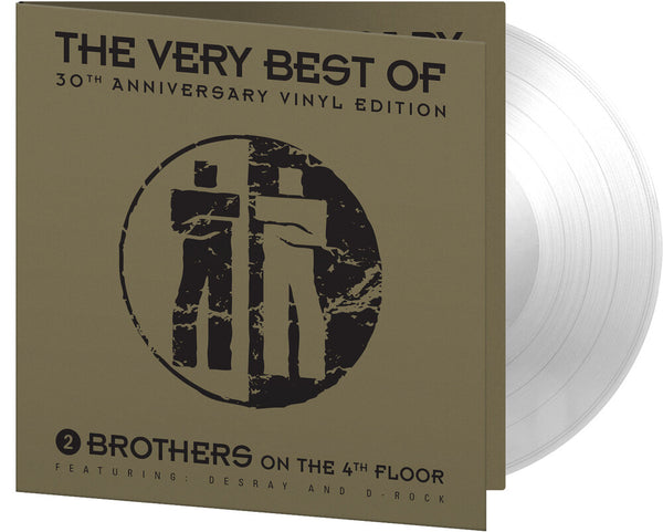 the album cover for 2 Brothers On The 4th Floor - Best Of (Radio Hits) [Clear Vinyl] [180 Gram] [Remastered]