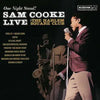 the album cover for Sam Cooke - Live At The Harlem Square