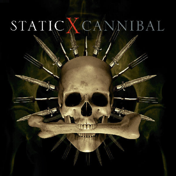 the album cover for Static X - Cannibal (Bonus Track) [Colored Vinyl]