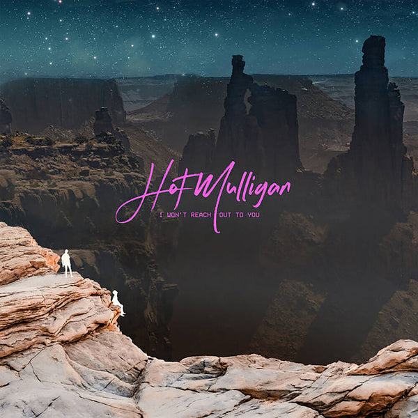 the album cover for Hot Mulligan - I Won't Reach Out To You - Silver Grape [Colored Vinyl]