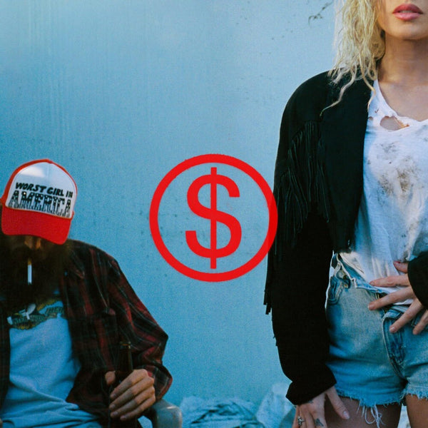 the album cover for Slayyyter - Wor$T Girl In America [Coke Bottle Clear]