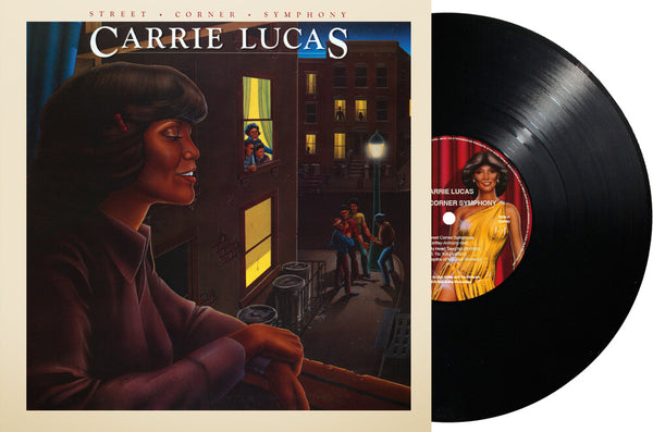 the album cover for Carrie Lucas - Street Corner Symphony (Fra)