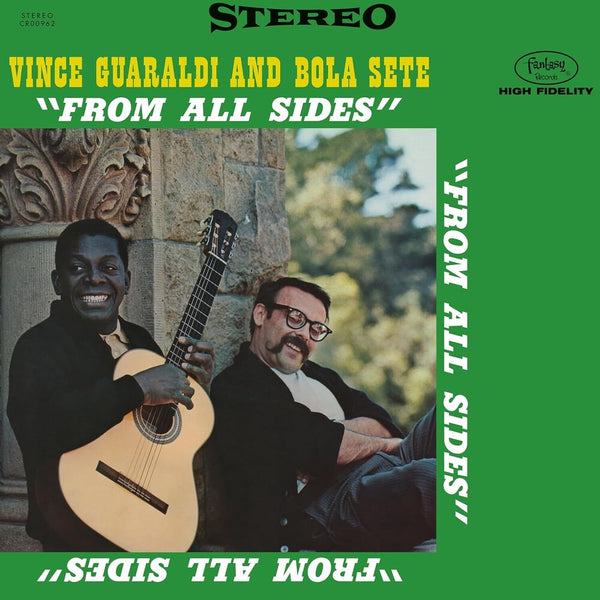 the album cover for Vince Guaraldi and Bola Sete - From All Sides (Original Jazz Classics Series) [180 Gram]