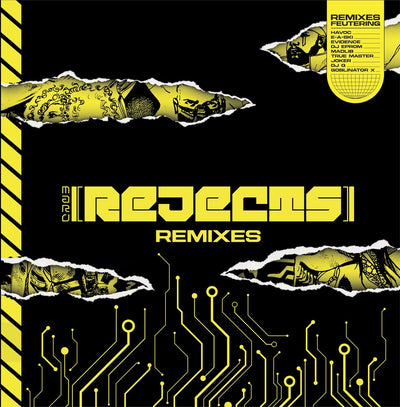 the album cover for Maro - Rejects Remixes