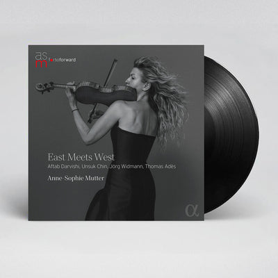 the album cover for Anne Mutter -Sophie - East Meets West
