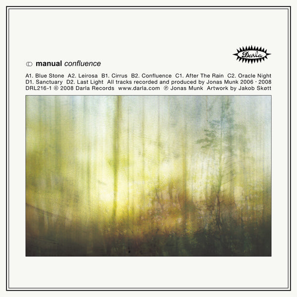 the album cover for Manual - Confluence [Clear Vinyl]