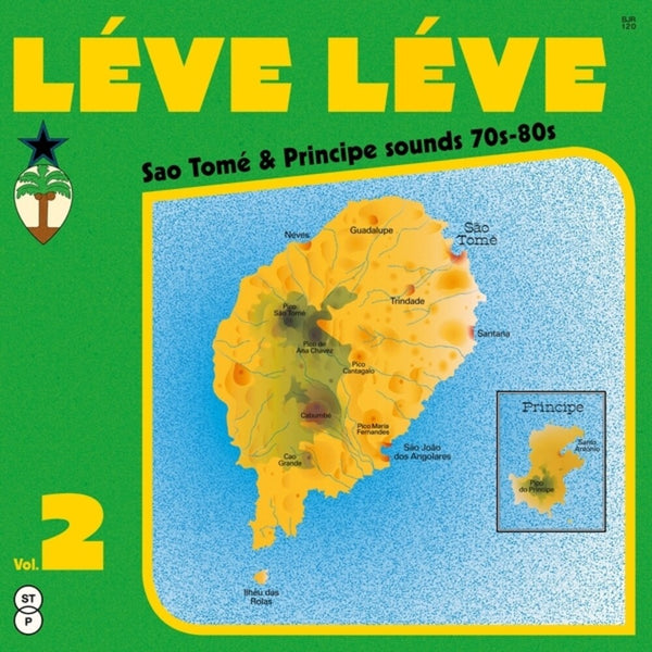 the album cover for Leve Leve 2: Sao Tome & Principe Sounds 70s-80s - Leve Leve 2: Sao Tome & Principe Sounds 70s-80s
