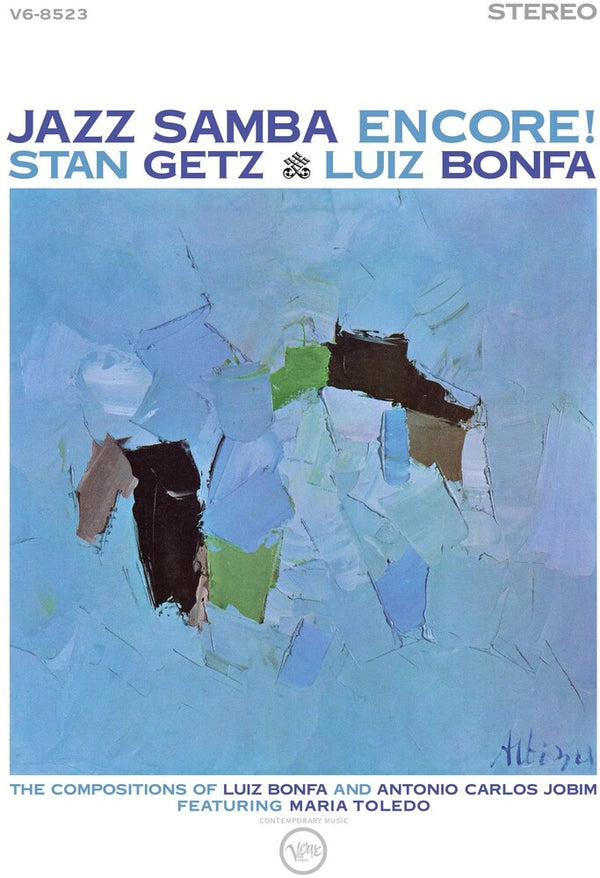 the album cover for Stan Getz - Jazz Samba Encore! [Acoustic Sounds Vinyl Series] [180 Gram LP]