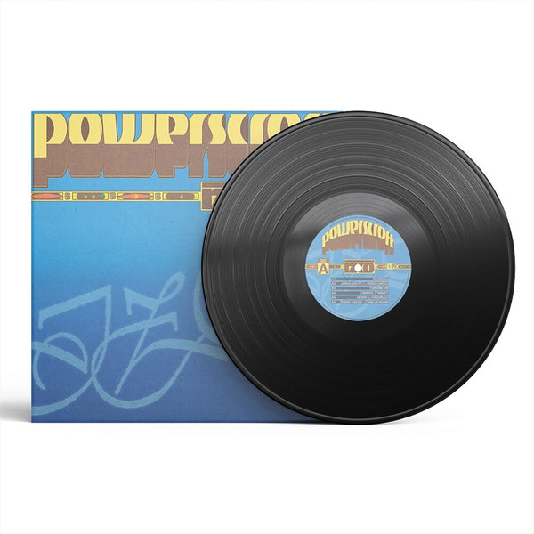 the album cover for Izco - Powerscroft - Black Vinyl