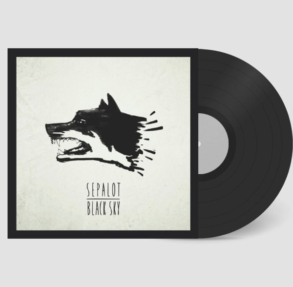 the album cover for Sepalot - Black Sky