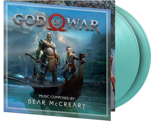 God Of War - Official Soundtrack (Limited Edition 180 Gram Turquoise Colored Vinyl) - Pale Blue Dot Records